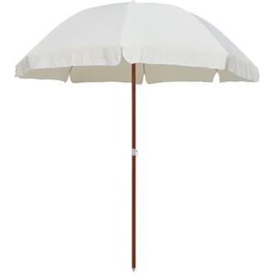 Simply Chosen 4u Parasol with Steel Pole 240 cm - Sand Simply Chosen 4u Parasol with Steel Pole 240 cm - Sand