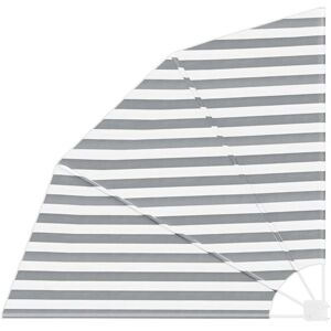 vidaXL Balcony Privacy Screen - Anthracite and White - 160 x 160 cm - Privacy Screen vidaXL Balcony Privacy Screen - Anthracite and White - 160 x 160 cm - Privacy Screen