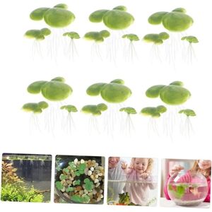 TORMATOR Pcs Artificial Water Lenses Floating Water Lily Ornament for Aquarium Artificial Water Lens Plants Plastic Algae Container Supplies TORMATOR Pcs Artificial Water Lenses Floating Water Lily Ornament for Aquarium Artificial Water Lens Plants Plastic Algae Container Supplies