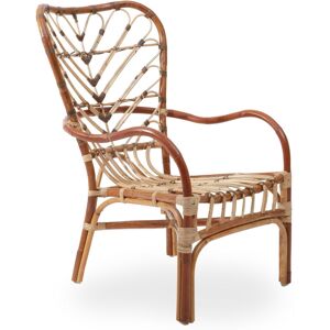 Premier Housewares Interiors by Premier Brown Natural Rattan Chair with Curved Design, Rattan Patio Chair, Rattan Outdoor Chair for Garden Premier Housewares Interiors by Premier Brown Natural Rattan Chair with Curved Design, Rattan Patio Chair, Rattan Outdoor Chair for Garden
