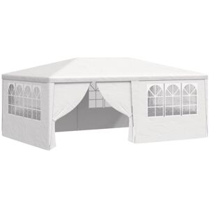 vidaXL Garden Furniture Set 4x6 m White - Garden Furniture vidaXL Garden Furniture Set 4x6 m White - Garden Furniture