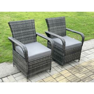 Fimous - Rattan Garden Furniture Dining Set Table And Chairs Wicker Patio Outdoor 2 chairs Fimous - Rattan Garden Furniture Dining Set Table And Chairs Wicker Patio Outdoor 2 chairs