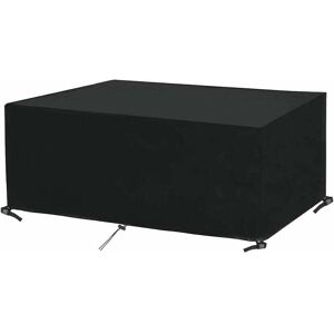 DEWDAT Rectangular Garden Table Cover Outdoor Furniture Cover Waterproof Garden Furniture Cover Waterproof Tarpaulin Oxford Cloth (170 x 94 x 71cm) DEWDAT Rectangular Garden Table Cover Outdoor Furniture Cover Waterproof Garden Furniture Cover Waterproof Tarpaulin Oxford Cloth (170 x 94 x 71cm)