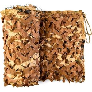 LINGHHANG Rectangular shade sail in colored mesh, camouflage design, 3x6 meters, sun protection net, sunshade net LINGHHANG Rectangular shade sail in colored mesh, camouflage design, 3x6 meters, sun protection net, sunshade net