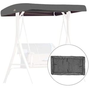 LINGHHANG Replacement Canopy for Swing, 191x120x23cm Replacement Cover 3 Seater, Garden Swing Roof, Waterproof Canopy Cover for Swinging Gardens and LINGHHANG Replacement Canopy for Swing, 191x120x23cm Replacement Cover 3 Seater, Garden Swing Roof, Waterproof Canopy Cover for Swinging Gardens and
