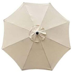 YMYNY Replacement canopy for umbrella, 8 ribs, 3m, waterproof, anti-UV, replacement fabric, beige mumu YMYNY Replacement canopy for umbrella, 8 ribs, 3m, waterproof, anti-UV, replacement fabric, beige mumu