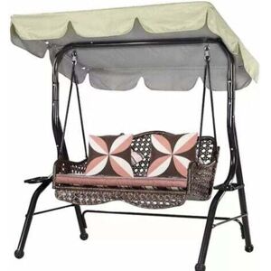 TONCHEAN Replacement Roof for Garden Swing Waterproof 210D Swing Roof Canopy for Swing Replacement Sun Shade for Garden Swing Anti-UV (Beige, TONCHEAN Replacement Roof for Garden Swing Waterproof 210D Swing Roof Canopy for Swing Replacement Sun Shade for Garden Swing Anti-UV (Beige,