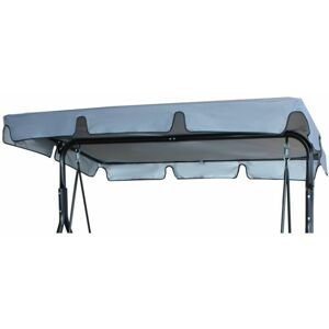 DEWDAT Replacement Roof Universal 3 Seat Swing Replacement Cover Awning (Only Canopy Cover) 16411415cm Grey DEWDAT Replacement Roof Universal 3 Seat Swing Replacement Cover Awning (Only Canopy Cover) 16411415cm Grey