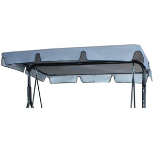 Muff - Replacement Roof Universal 3 Seat Swing Replacement Cover Awning (Only Canopy Cover) 16411415cm Grey Muff - Replacement Roof Universal 3 Seat Swing Replacement Cover Awning (Only Canopy Cover) 16411415cm Grey