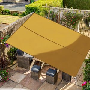 Green Bay - Sand Sun Shade Sail Garden Canopy Awning Sunscreen 98% uv Block Rectangle 3x2m Green Bay - Sand Sun Shade Sail Garden Canopy Awning Sunscreen 98% uv Block Rectangle 3x2m