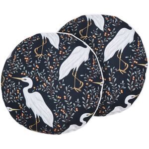 Beliani Outdoor Cushions Set of 2 - Bird & Animal Motifs - 40x40 cm Beliani Outdoor Cushions Set of 2 - Bird & Animal Motifs - 40x40 cm