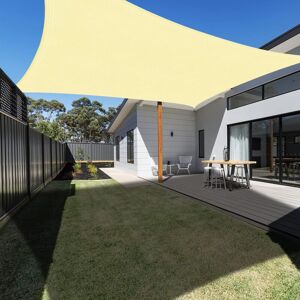 Sollbry - 2x3M Rectangular Shade Sail Cream, Waterproof uv Protection Awning for Garden Terrace Outdoor Patio Swimming Pool Sollbry - 2x3M Rectangular Shade Sail Cream, Waterproof uv Protection Awning for Garden Terrace Outdoor Patio Swimming Pool