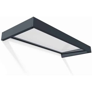 Palram - Patio Cover Sophia Door Awning Canopy 2150 Clear - Acrylic - L215 x W95 x H17 cm - Grey Palram - Patio Cover Sophia Door Awning Canopy 2150 Clear - Acrylic - L215 x W95 x H17 cm - Grey