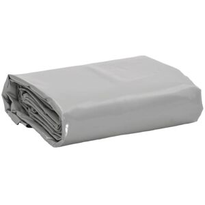 vidaXL Tarpaulin 4x8m Grey Heavy-Duty Cover - Tarpaulin vidaXL Tarpaulin 4x8m Grey Heavy-Duty Cover - Tarpaulin