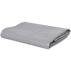 vidaXL Tarpaulin 650 g/m² 4x7 m Grey - Tarpaulin vidaXL Tarpaulin 650 g/m² 4x7 m Grey - Tarpaulin