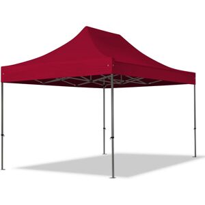 TOOLPORT PopUp Gazebo Party Tent 3x4,5m - without side panels PREMIUM 100% waterproof roof marquee red TOOLPORT PopUp Gazebo Party Tent 3x4,5m - without side panels PREMIUM 100% waterproof roof marquee red
