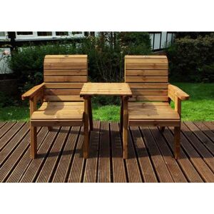 Charles Taylor - Twin Companion Set Straight Self-Assembly - L74 x W160 x H98 cm - Redwood - Assembly Required Charles Taylor - Twin Companion Set Straight Self-Assembly - L74 x W160 x H98 cm - Redwood - Assembly Required