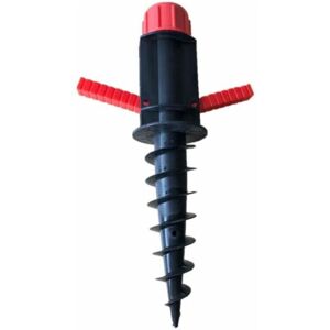 DEWDAT Umbrella Stand for Beach Sand or Earth Umbrella Feet, Screw-in Propeller Beach Umbrella Stand in Sand, Black,41cm DEWDAT Umbrella Stand for Beach Sand or Earth Umbrella Feet, Screw-in Propeller Beach Umbrella Stand in Sand, Black,41cm