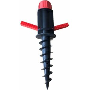 Alwaysh - Umbrella Stand for Beach Sand or Earth Umbrella Feet, Screw-in Propeller Beach Umbrella Stand in Sand, Black,41cm Alwaysh - Umbrella Stand for Beach Sand or Earth Umbrella Feet, Screw-in Propeller Beach Umbrella Stand in Sand, Black,41cm