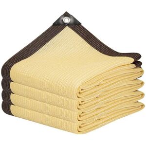 Tlily - uv Protection Beige Shade Net Garden Balcony Plant Shed Shade Sail Outdoor Swimming Pool Awning Cover Camping Canopy,B Tlily - uv Protection Beige Shade Net Garden Balcony Plant Shed Shade Sail Outdoor Swimming Pool Awning Cover Camping Canopy,B