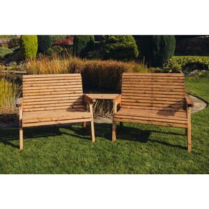 CHURNET VALLEY Valley Wooden Garden 4 Seat Set 2X2B Angled Tray CHURNET VALLEY Valley Wooden Garden 4 Seat Set 2X2B Angled Tray