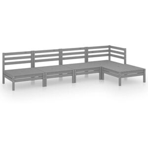 vidaXL 3082659 outdoor furniture set - Garden Lounge Set Wooden Grey vidaXL 3082659 outdoor furniture set - Garden Lounge Set Wooden Grey