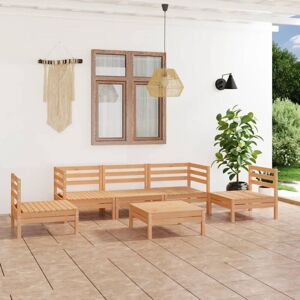 6 Piece Garden Lounge Set Solid Pinewood vidaXL 6 Piece Garden Lounge Set Solid Pinewood vidaXL