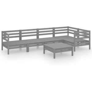 vidaXL 3082704 outdoor furniture set - Garden Lounge Solid Pinewood Grey vidaXL 3082704 outdoor furniture set - Garden Lounge Solid Pinewood Grey