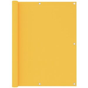 vidaXL Balcony Screen Yellow 120x400 cm Oxford Fabric - Balcony Screen vidaXL Balcony Screen Yellow 120x400 cm Oxford Fabric - Balcony Screen