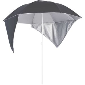 VidaXL Beach Umbrella with Side Walls - Sunshade 215cm VidaXL Beach Umbrella with Side Walls - Sunshade 215cm
