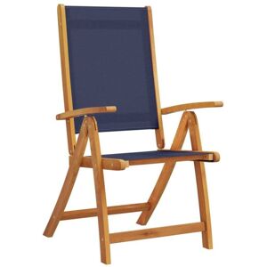 Vidaxl - Folding Garden Chairs 8 pcs Solid Wood Acacia and Textilene Vidaxl - Folding Garden Chairs 8 pcs Solid Wood Acacia and Textilene