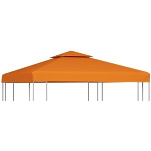 vidaXL Gazebo Cover Orange 3x3m Waterproof UV Protection vidaXL Gazebo Cover Orange 3x3m Waterproof UV Protection