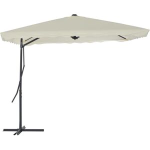 Maisonchic Steel Pole Garden Umbrella 250x250cm - Beige - Garden Umbrella Maisonchic Steel Pole Garden Umbrella 250x250cm - Beige - Garden Umbrella