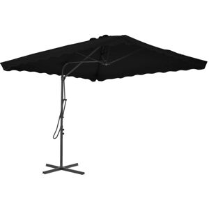 vidaXL Parasol Steel Pole 250cm Garden Sunshade vidaXL Parasol Steel Pole 250cm Garden Sunshade