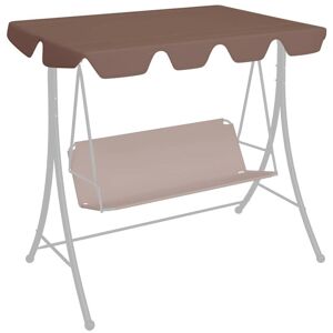 Vidaxl - Replacement Canopy for Garden Swing Brown 188/168x145/110 cm Vidaxl - Replacement Canopy for Garden Swing Brown 188/168x145/110 cm