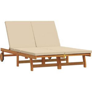 vidaXL Sun Lounger Set of 2 Brown - Garden Furniture vidaXL Sun Lounger Set of 2 Brown - Garden Furniture