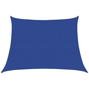 vidaXL Sunshade Sail - HDPE Trapezoid Blue 4/5x3m vidaXL Sunshade Sail - HDPE Trapezoid Blue 4/5x3m