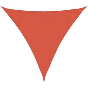 Sunshade Sail 160 g/m² Triangular Terracotta 3.6x3.6x3.6 m HDPE vidaXL Sunshade Sail 160 g/m² Triangular Terracotta 3.6x3.6x3.6 m HDPE vidaXL