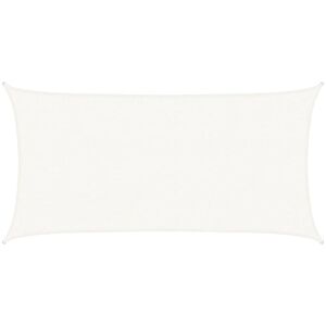 vidaXL Sunshade Sail 160 g/m² White HDPE Outdoor Canopy Garden Patio Awning vidaXL Sunshade Sail 160 g/m² White HDPE Outdoor Canopy Garden Patio Awning
