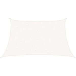 vidaXL Sunshade Sail 3/4x2 m White UV Protection Durable HDPE Outdoor Garden Shade vidaXL Sunshade Sail 3/4x2 m White UV Protection Durable HDPE Outdoor Garden Shade