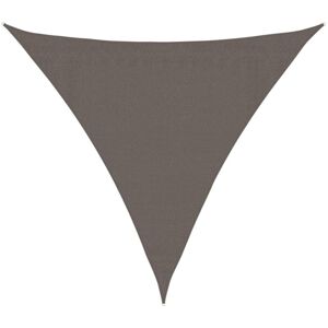 vidaXL Anthracite Triangular HDPE Shade Sail - Shade sail vidaXL Anthracite Triangular HDPE Shade Sail - Shade sail