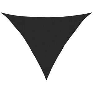 vidaXL Sunshade Sail 3.5x3.5x4.9 m Black HDPE Garden Canopy vidaXL Sunshade Sail 3.5x3.5x4.9 m Black HDPE Garden Canopy