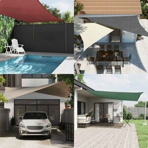 vidaXL Taupe Shade Sail - 7x5x5 m - UV & Water-Resistant vidaXL Taupe Shade Sail - 7x5x5 m - UV & Water-Resistant