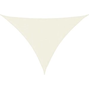 vidaXL Sunshade Sail Oxford Fabric Triangular 4x5x6.4 m Cream Shade Canopy - Sunshade Sail vidaXL Sunshade Sail Oxford Fabric Triangular 4x5x6.4 m Cream Shade Canopy - Sunshade Sail
