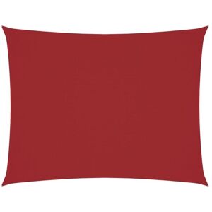 vidaXL Velum Shade Sail 6x7 m Red - Outdoor UV Resistant Oxford vidaXL Velum Shade Sail 6x7 m Red - Outdoor UV Resistant Oxford
