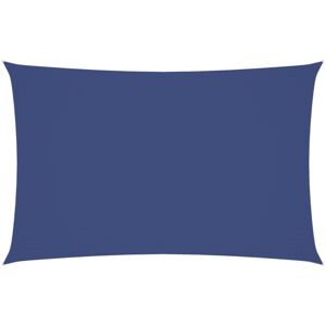 vidaXL 4x7 m Blue Rectangular Canvas Sunshade - Sunshade vidaXL 4x7 m Blue Rectangular Canvas Sunshade - Sunshade