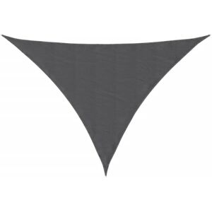 vidaXL Sunshade Sail Triangular 3.5x3.5x4.9 m Anthracite Canopy vidaXL Sunshade Sail Triangular 3.5x3.5x4.9 m Anthracite Canopy