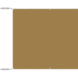 vidaXL Vertical Awning Beige 60x600 cm Oxford Fabric Privacy Screen vidaXL Vertical Awning Beige 60x600 cm Oxford Fabric Privacy Screen