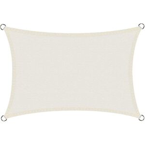 Memkey - Waterproof Rectangle Sun Shade Sail 3x4m, Water Resistant pes Shade Cloth, Durable 98% uv Ray Protection for Outdoor Patio Deck, Off White Memkey - Waterproof Rectangle Sun Shade Sail 3x4m, Water Resistant pes Shade Cloth, Durable 98% uv Ray Protection for Outdoor Patio Deck, Off White