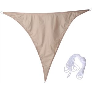 Tlily - Waterproof Shade Sail for Courtyard Garden, Right Angle Triangle Awning, Anti-UV Swimming Pool Canopy,Khaki,A Tlily - Waterproof Shade Sail for Courtyard Garden, Right Angle Triangle Awning, Anti-UV Swimming Pool Canopy,Khaki,A